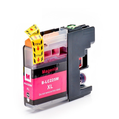 Brother LC-225XL magenta compatible inkjet cartridge