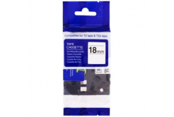 Compatible tape Brother TZ-NFX241/TZe-NFX241, 18mm x 5m, flexi, nylon, black text/white tape