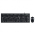 Genius KM-100SE COPILOT, keyboard set with optical mouse, CZ/SK, wired (USB), black