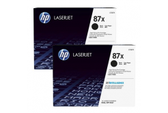 HP 87X CF287XD black dualpack original toner