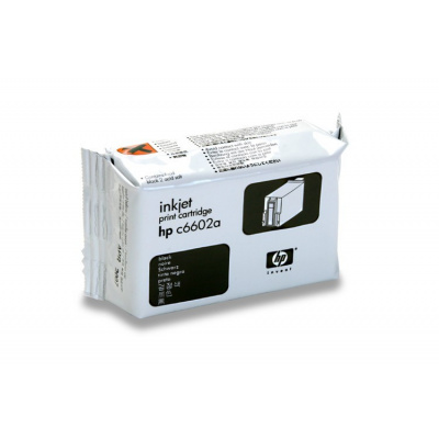 HP C6602A black original ink cartridge