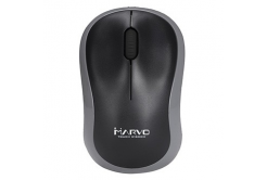 Marvo Mouse DWM100GY, 1000DPI, 2.4 [GHz], optic, 3tl., wireless, black-grey, 1 pc AA, office