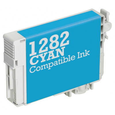 Epson T1282 cyan compatible inkjet cartridge