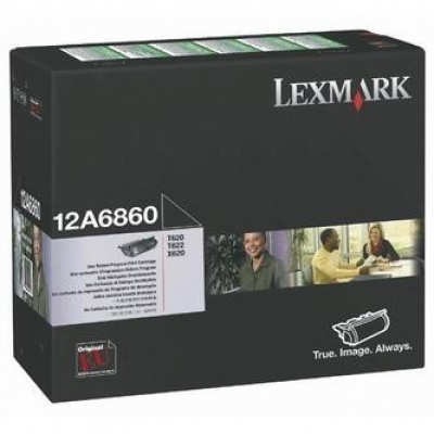 Lexmark 12A6860 black original toner
