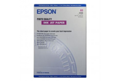 Epson Photo Quality InkJet Paper, foto papír, matný, bílý, A3, 105 g/m2, 720dpi, 100 pcs C13S04