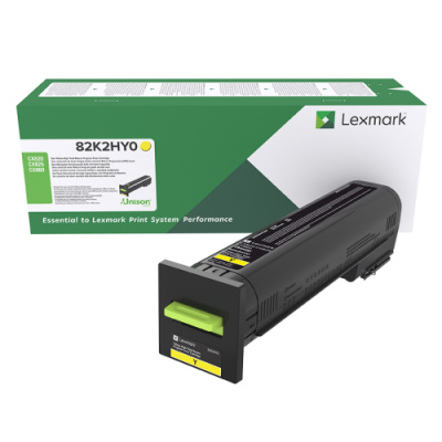 Lexmark 72K2XYE yellow original toner