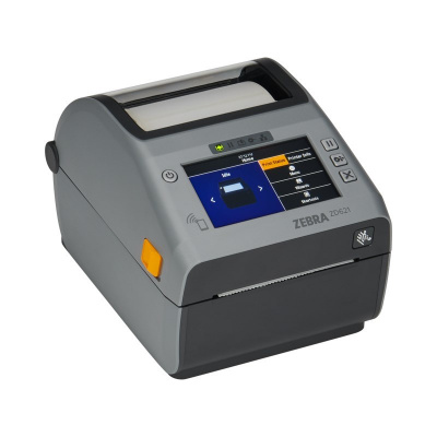 Zebra ZD621d ZD6A142-D0EF00EZ DT, 8 dots/mm (203 dpi), label printer, RTC, USB, USB Host, RS232, BT (BLE), Ethernet, grey (Successor GC420t)