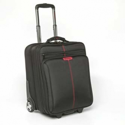 Verbatim 49851 Laptop bag 16", Copenhagen, black made of polyester, on wheels