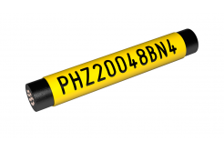 Partex PHZF20254BN4, plochá, yellow 50 m, PHZ smršťovací bužírka certifikovaná