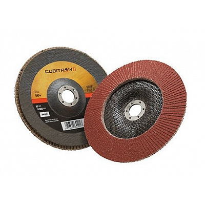 3M 969F Cubitron™ II Flap Disc Conical 125 mm x P80