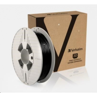 Verbatim 55152 3D filament, PMMA DURABIO, 1,75mm, 500g, 159m, Black