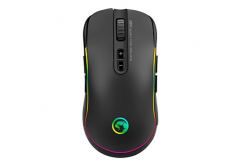 Marvo Mouse G942, 10000DPI, optic, 10tl., wired USB, black, gaming, RGB backlit