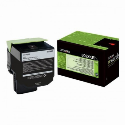 Lexmark 80C2XKE black original toner