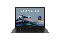 ASUS Zenbook 14/UM3406GA-OLED286WZ/AI7-445/14"/WUXGA/T/16GB/512GB/AMD int/W11H/Black/2R