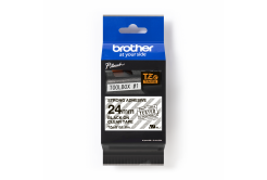 Brother TZ-S151 / TZe-S151, 24mm x 8m, black text/clear tape, original tape