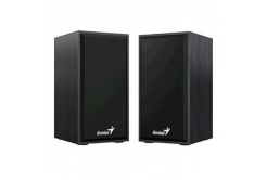 Genius speakers SP-HF180, 2.0, 6W, black, volume control, wooden, 150Hz-20kHz
