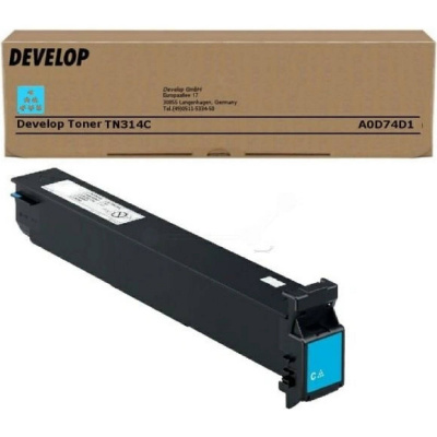 Develop TN-314C A0D74D1 cyan original toner