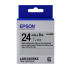 Epson LabelWorks LK-6SBE C53S656009 24mm x 9m, black text / matt silver tape, matt, original tape