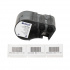 Brady M5-125-490 / 170888, 44.45 mm, Polyester, black text / white tape