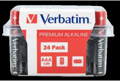 VERBATIM Alkaline Battery AAA 24 Pack / LR03