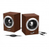 Genius speakers SP-HF280, 2.0, 6W, brown, volume control, 3.5 mm jack (USB), 100Hz~20kHz