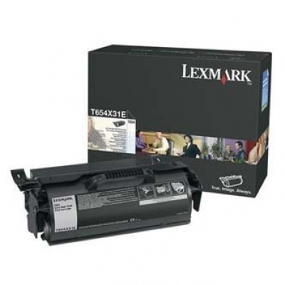 Lexmark T654X31E black original toner