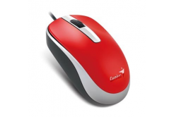 Genius Mouse DX-120 31010105109, 1200DPI, optic, 3tl., wired USB, red, standard, universal