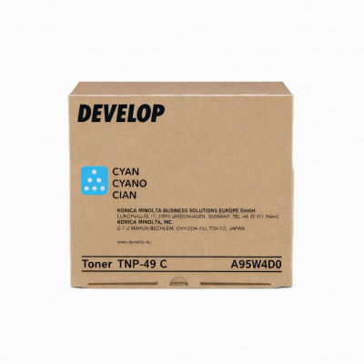 Develop TNP-49C A95W4D0 cyan original toner