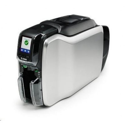 Zebra ZC300 Bundle ZC31-000CQ00EM00 card printer, single sided, 12 dots/mm (300 dpi), USB, Ethernet, display, cardStudio
