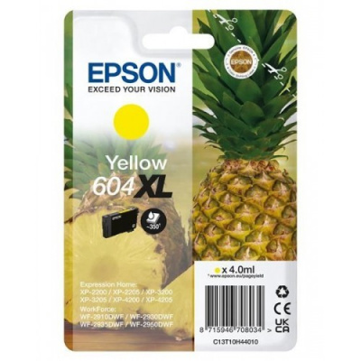 Epson 604XL T10H440 C13T10H44010 yellow original ink cartridge