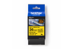 Brother TZ-SL661 / TZe-SL661 Pro Tape, 36mm x 8m, black text / yellow tape, original tape