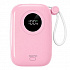 Powerton ENERGY PASTEL EDITION Power Bank 10000mAh, 2x USB-C, 22.5W, integrated cable, pink