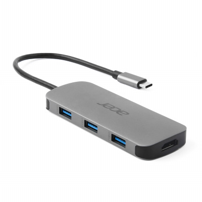 Acer 7-in-1 USB-C dongle (HDMI, DP, USB, RJ)