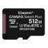 Kingston memory card Canvas Select Plus, 512GB, micro SDXC, SDCS2/512GBSP, UHS-I U1 (Class 10), A1