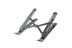 Laptop stand, G-Stand M250, adjustable, gray, aluminum, Genius