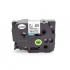 Compatible tape Brother HGe-251, 24mm x 8m, black text/white tape high-speed