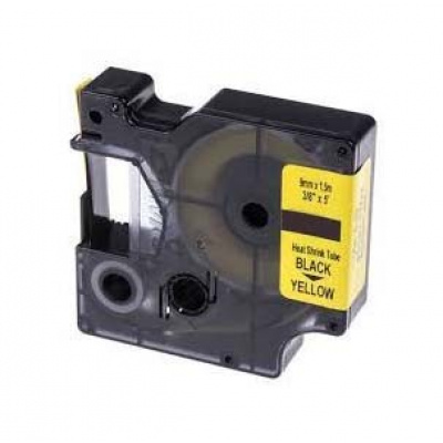 Dymo 18054, S0718290, 9mm x 1, 5m black / yellow, compatible tape