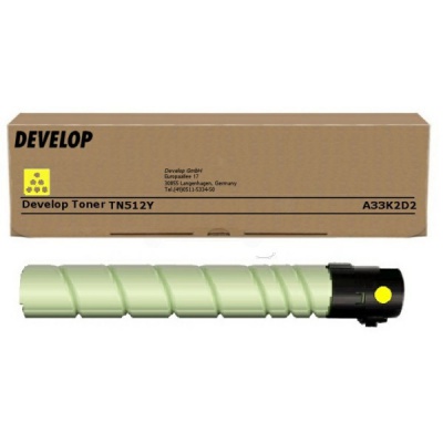 Develop TN-512Y, A33K2D2 yellow original toner