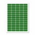 Self-adhesive labels 38 x 21,2 mm, 65 labels, A4, 20 sheets, green