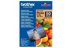 Brother Premium Glossy Photo Paper BP71GP50, 260 g/m2, 10x15cm, 50pcs, glossy, white, photo paper