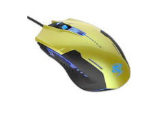 E-blue Mouse Auroza G EMS607GRAA-IU, 3000DPI, optical, 6tl., wired USB, green