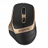 Powerton LIFE FLIXO Wireless Mouse, Black-Gold, 1600 DPI
