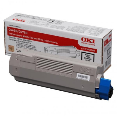 OKI 43865708 black original toner