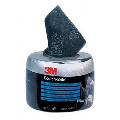 3M Scotch Brite™ CF-SR Clean & Finish Abrasive Sheets on a Roll 115 mm x 150 mm A UFN