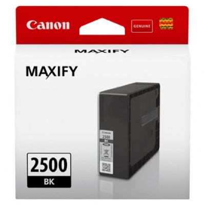 Canon original ink cartridge PGI-2500 BK, black, 1000 pages, 29.1ml, 9290B001, Canon MAXIFY iB4050,iB4150,MB5050,MB5150,MB5350,MB5450