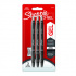 Sharpie 2136598, gel pen S-Gel, black, 3pcs, 0.7mm