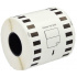 Brother DK-22212, 62mm x 15,24m, plastic, white, compatible tapes