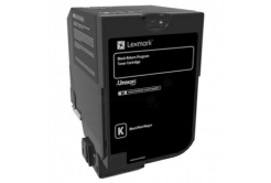 Lexmark 74C2SKE black original toner