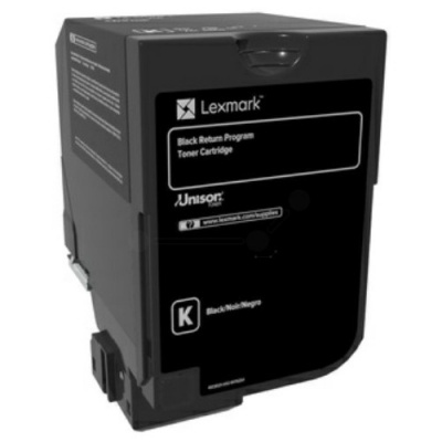 Lexmark 74C2SKE black original toner