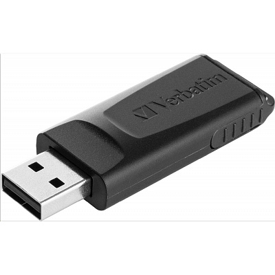 VERBATIM Flash Disk 32GB Store 'n' Go Slider, black